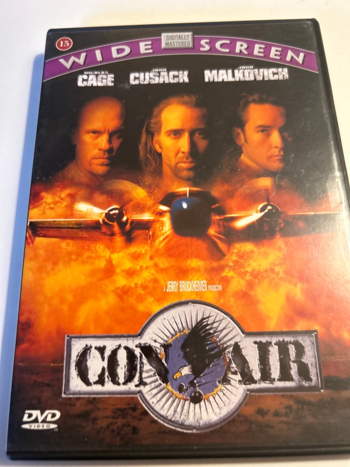 Con Air , DVD, action