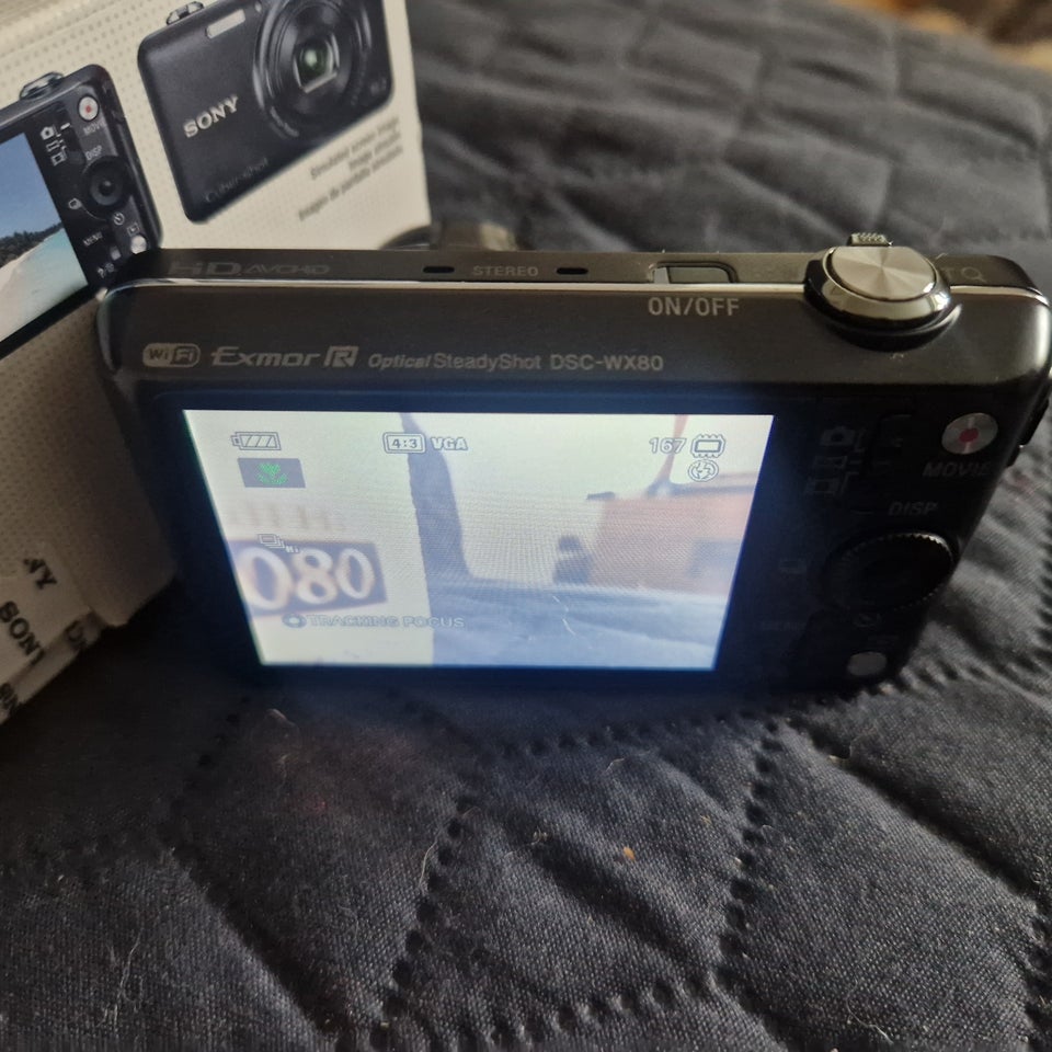 Sony, DSC-WX80 WIFI, 16,2