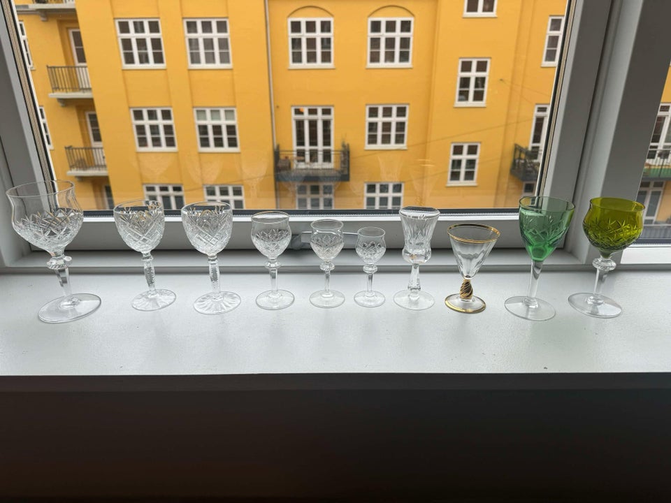 Glas, Krystalglas, Snapseglas