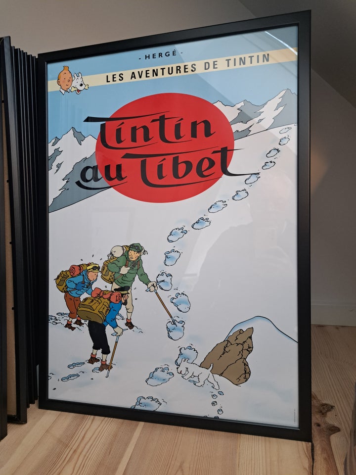 Nye originale Tintin Plakater i