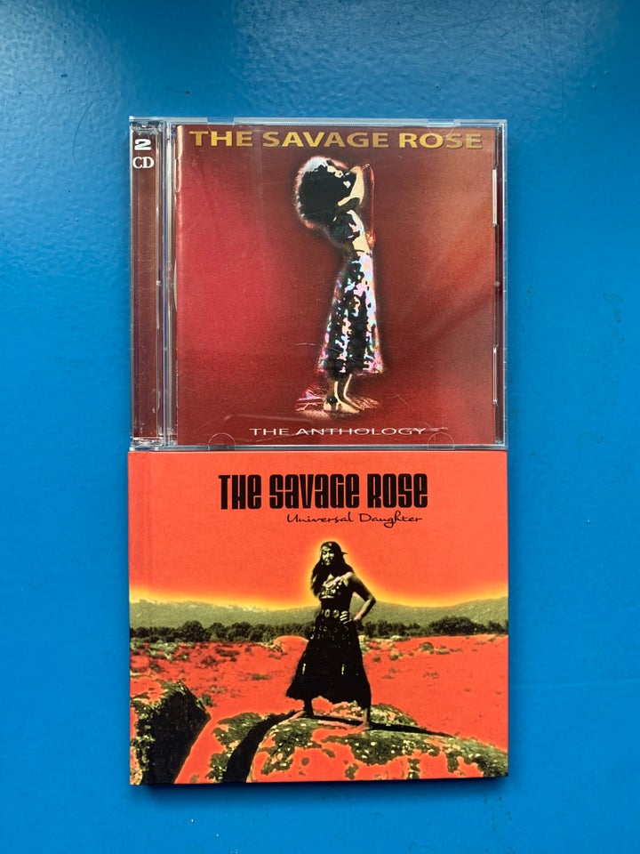 SAVAGE ROSE: 2 CD ALBUMS, rock