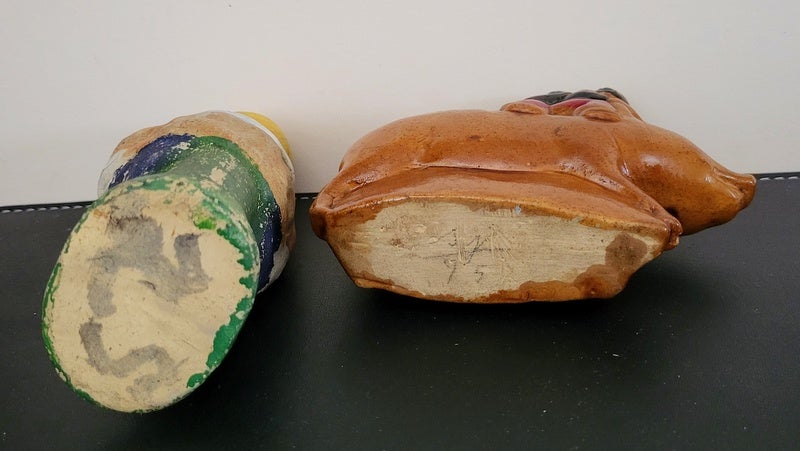 Keramik Knold og Tot sparebøsser
