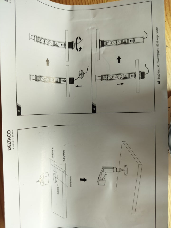 DESKTOP POP-UP POWER STRIP