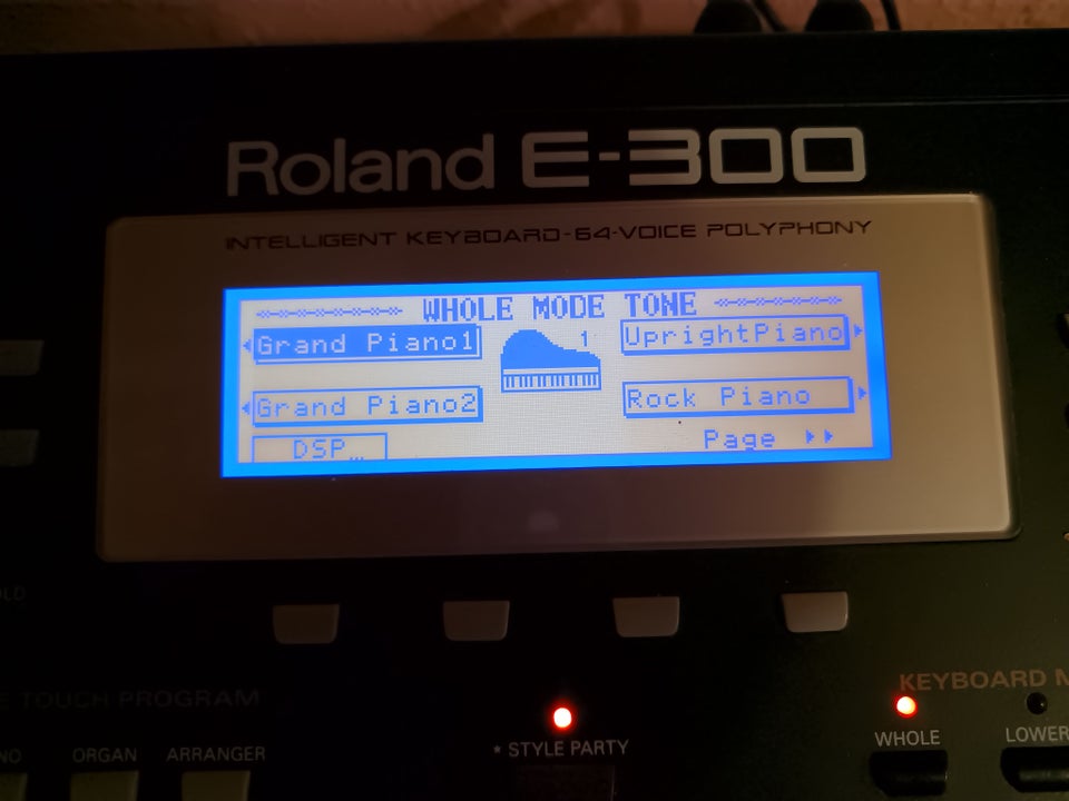 Keyboard, Roland E300