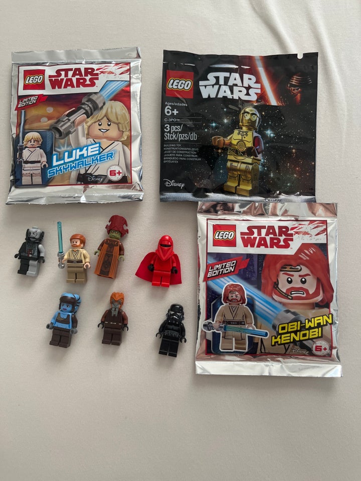 Lego Star Wars, Figurer