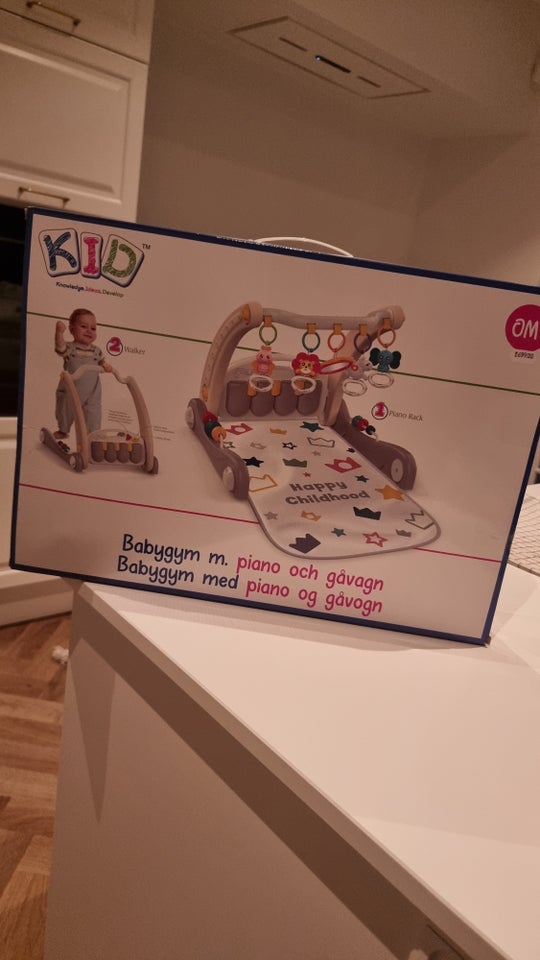 Gåvogn, Gåvogn legetæppe, Kid