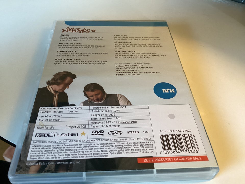 Fleksnes 2 , DVD, komedie