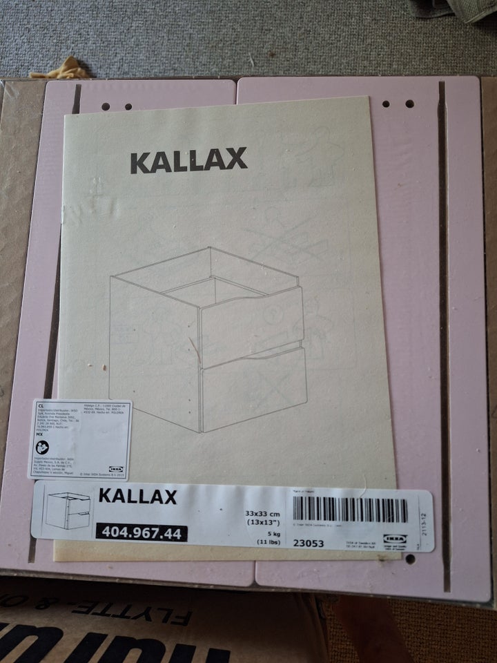 Kubikreol Kallax fra Ikea