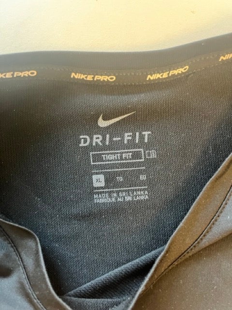 Fitnesstøj nike str XL