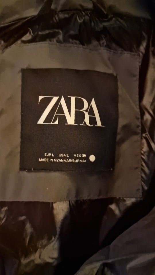 Vinterjakke, str. 50, Zara