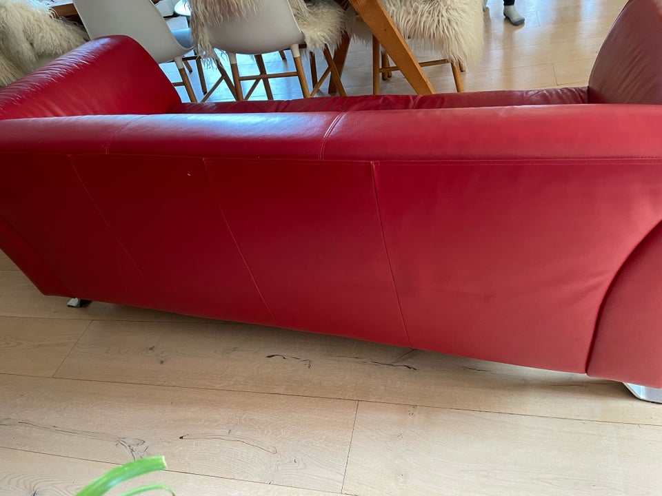 Sofa læder 3 pers