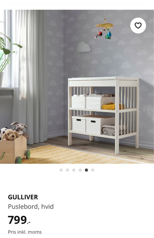 Puslebord IKEA