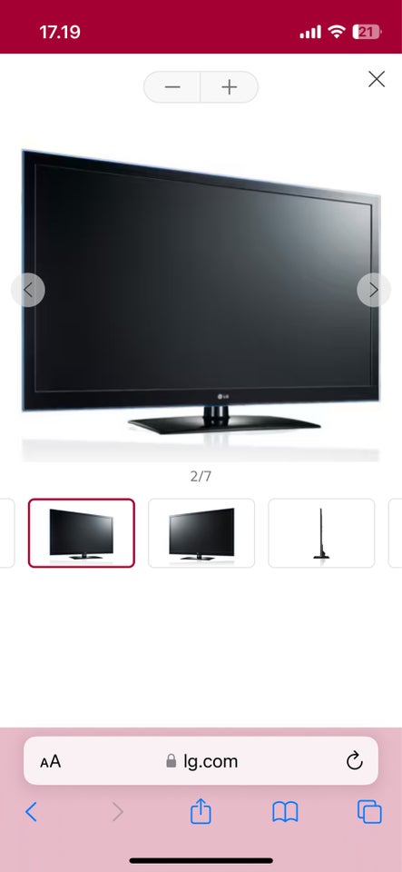 LG, 42", widescreen