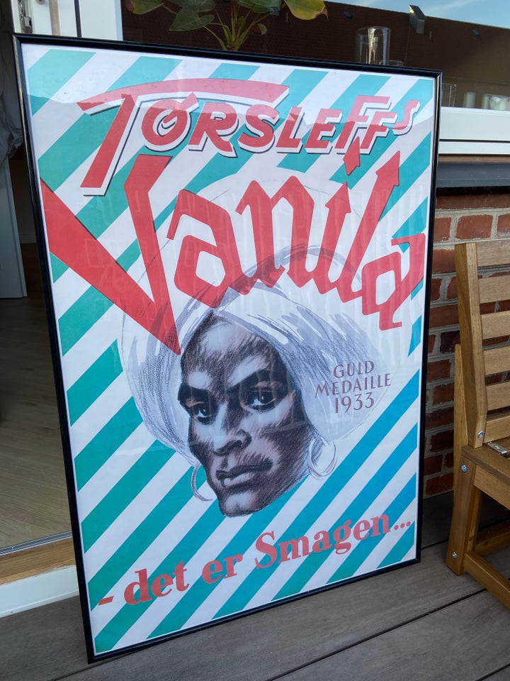 Plakat Tørsleffs motiv: Vanila