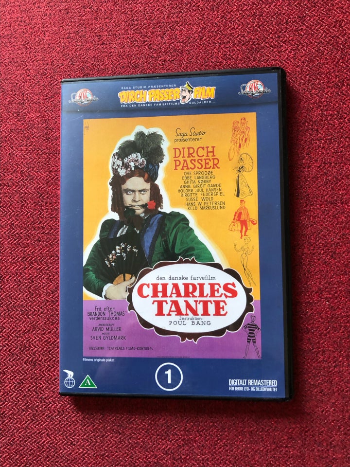 Charles Tante, DVD, familiefilm