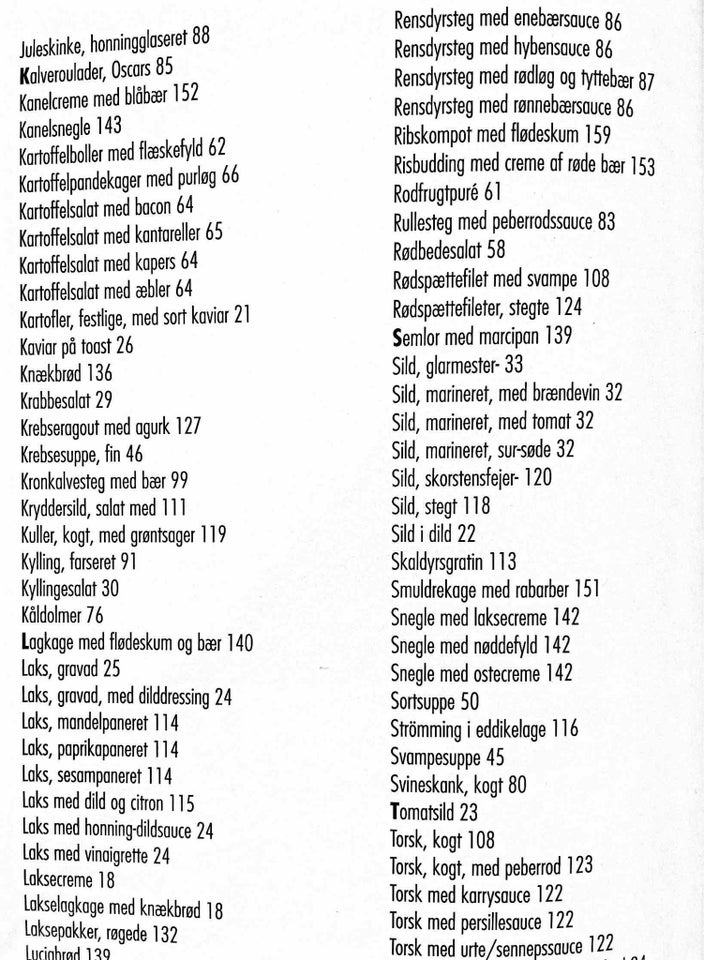 Det svenske køkken , Brun, emne: mad