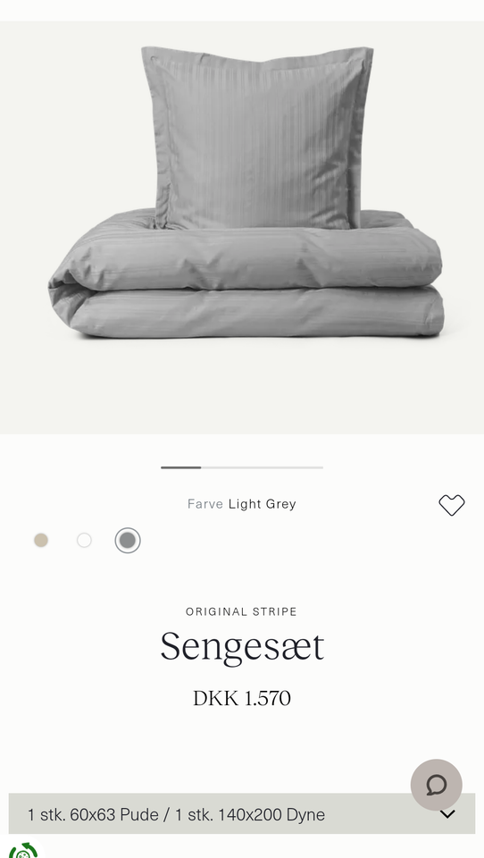 Sengetøj, Georg Jensen