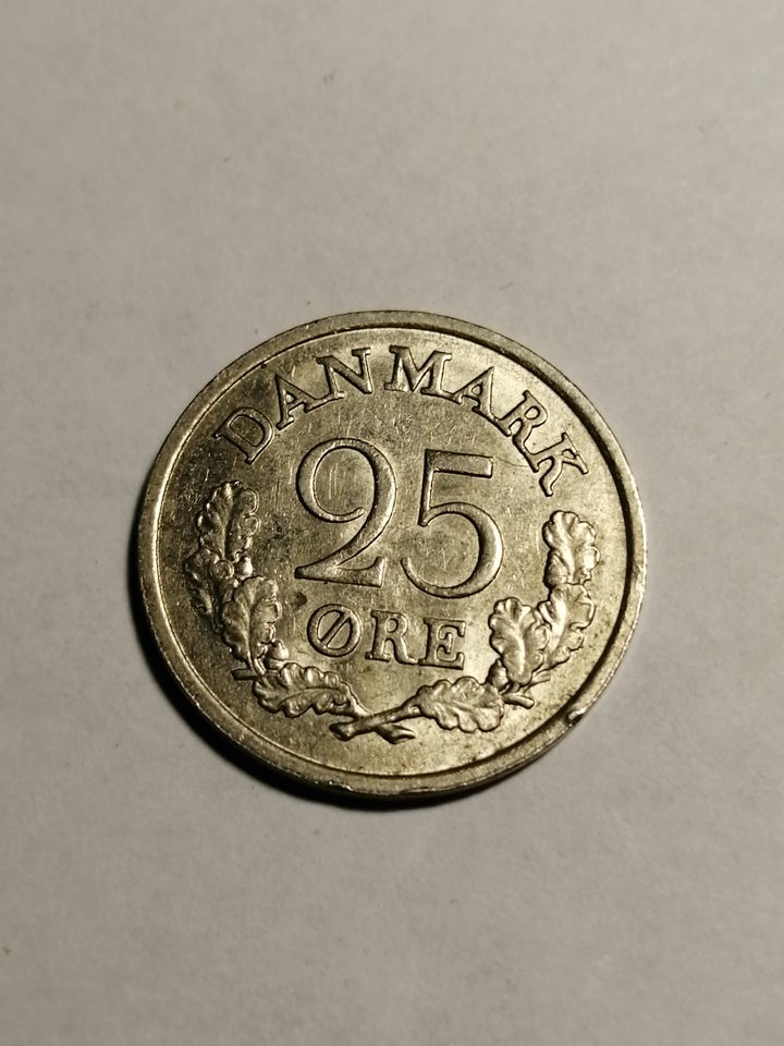 Danmark, mønter, 25 øre