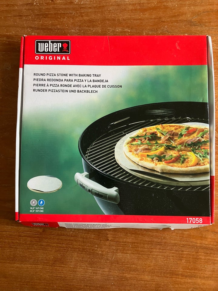 Tilbehør, Weber Pizzasten