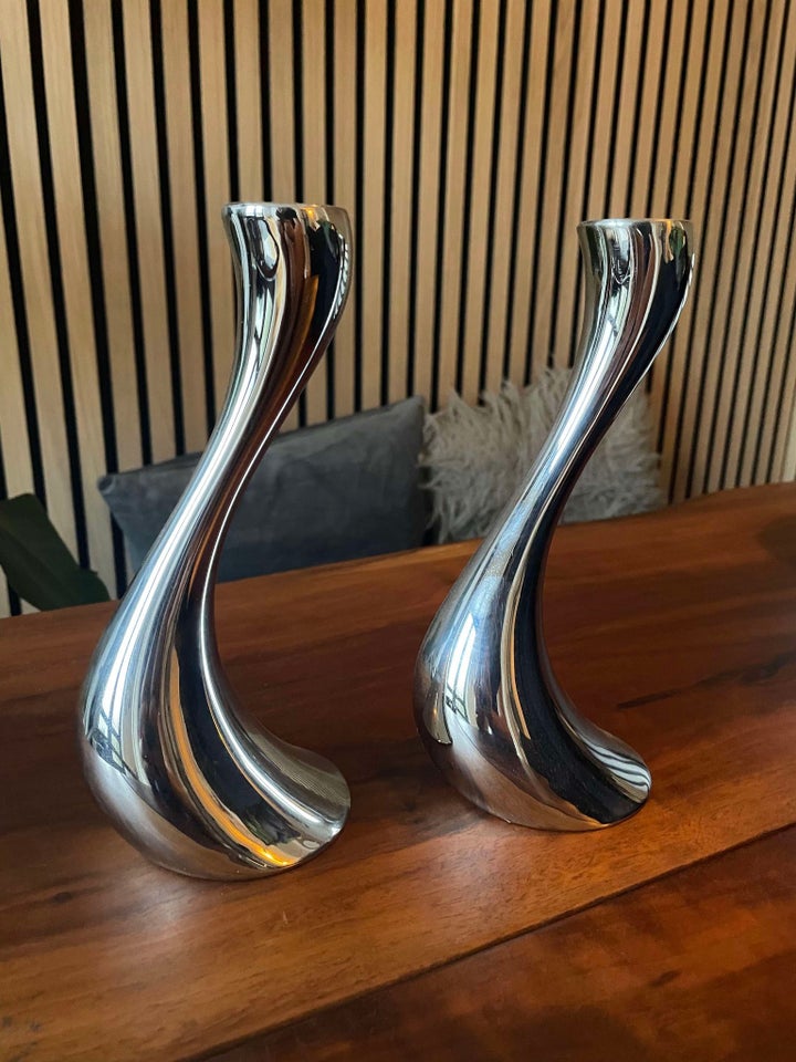 Georg Jensen Cobra Lysestager,