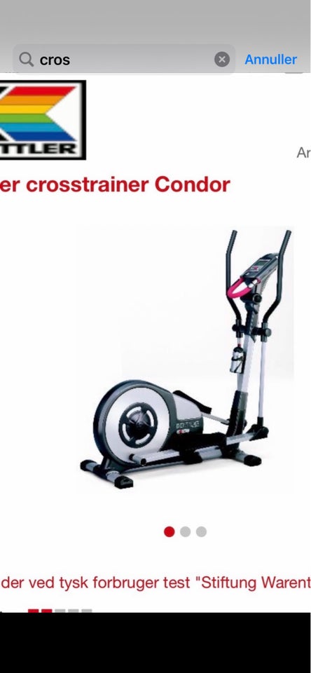 Crosstrainer, Kettler