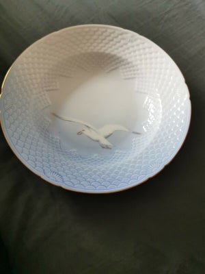 Porcelæn Tallerken dyb Bing og