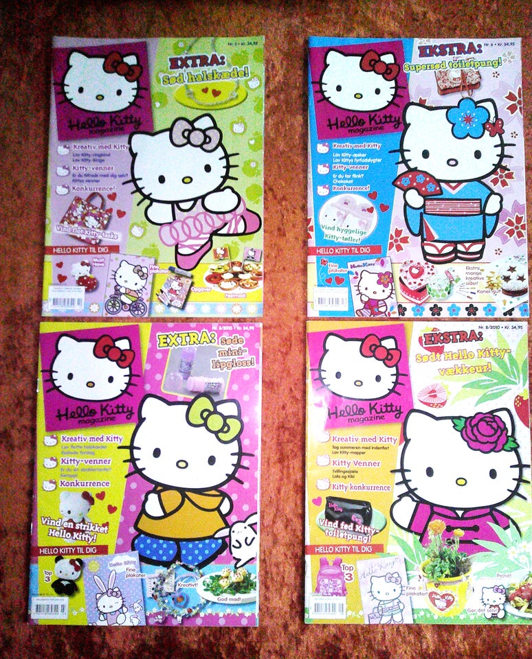 Hello Kitty, Magasin