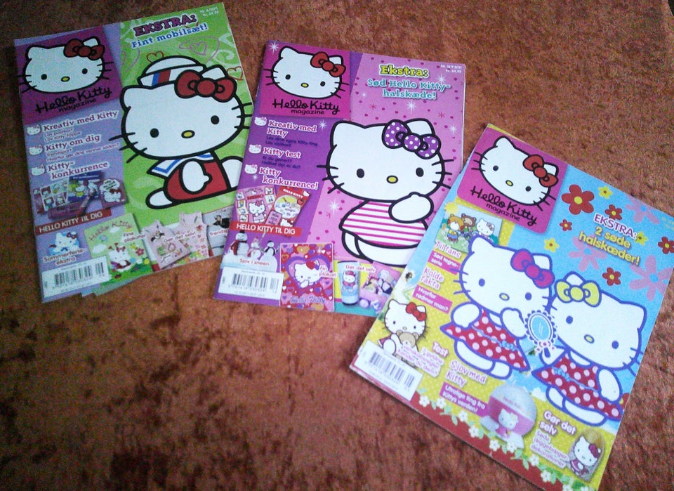 Hello Kitty, Magasin