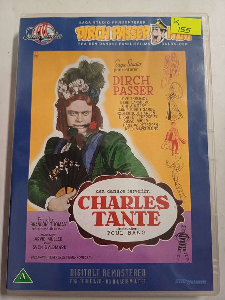 Charles Tante, DVD, familiefilm