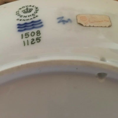 Porcelæn Platte tallerken  Royal