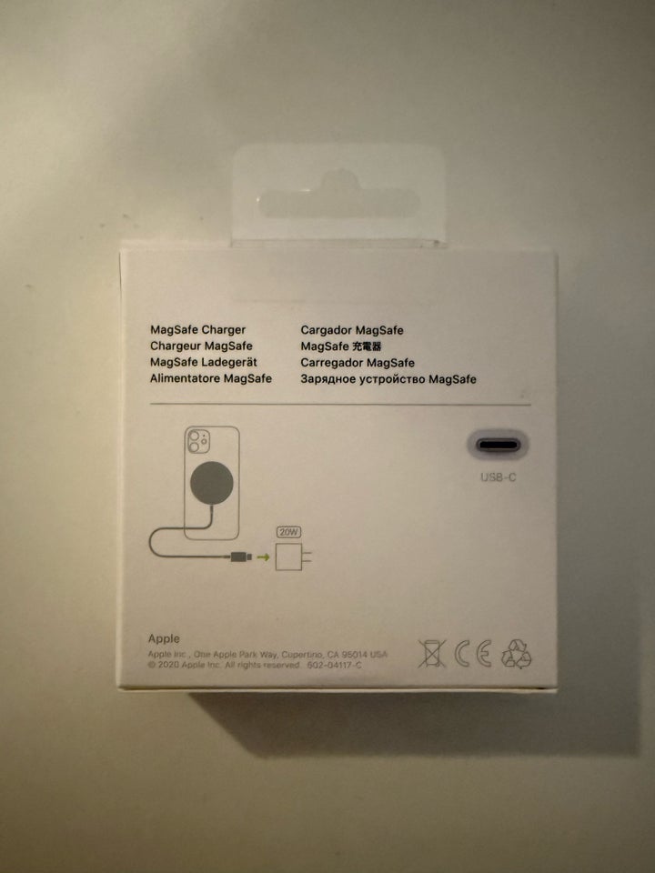 Bordlader, t. iPhone, MagSafe 20w