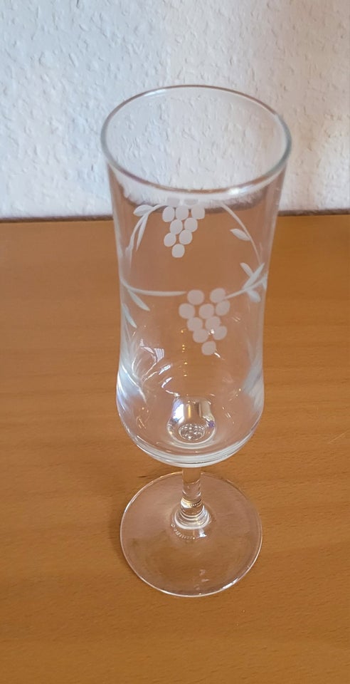 Glas, Champagnefløjter /