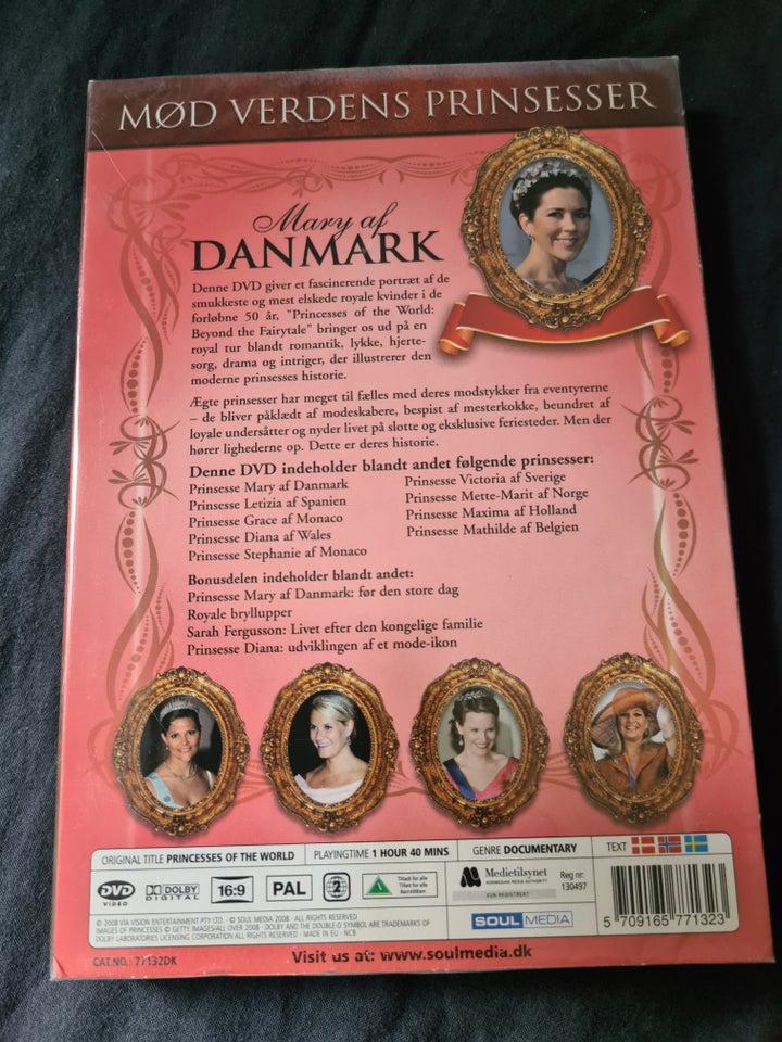 Mary af Danmark, DVD, dokumentar