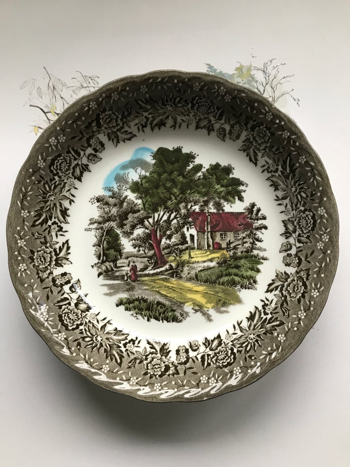 Porcelæn, Dybe tallerkener ,