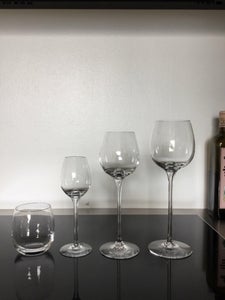 Glas Vinglas og vandglas