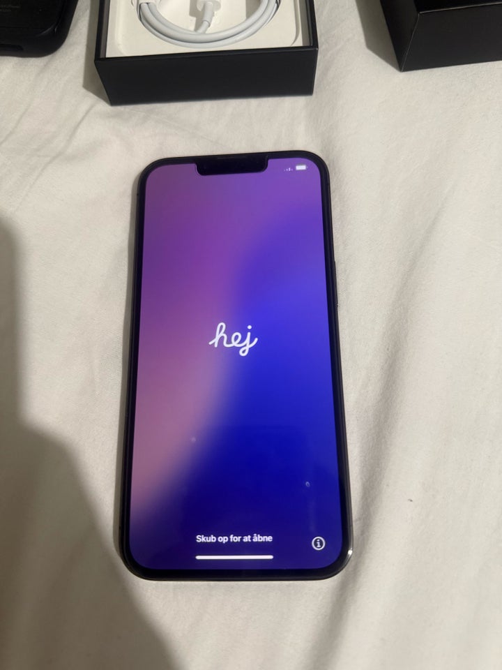 iPhone 13 Pro, 128 GB, sort