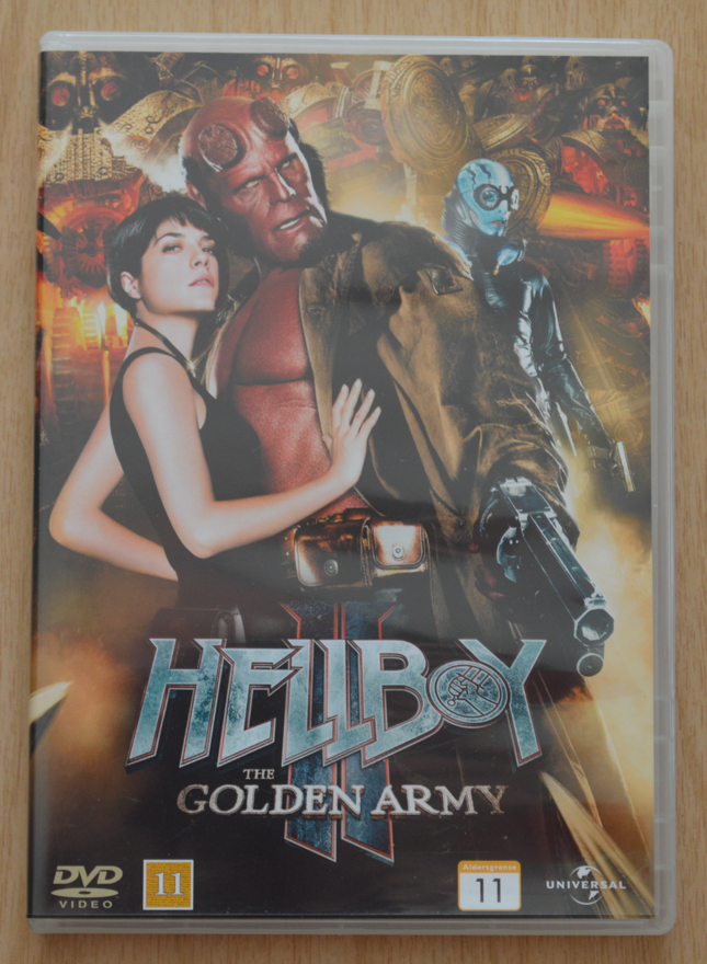 Hellboy 2 The Golden Army, DVD,