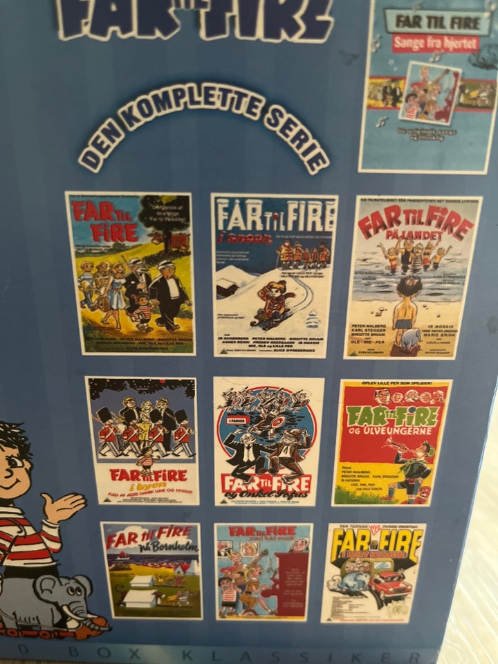 Far til fire 1 - 9 , DVD, familiefilm