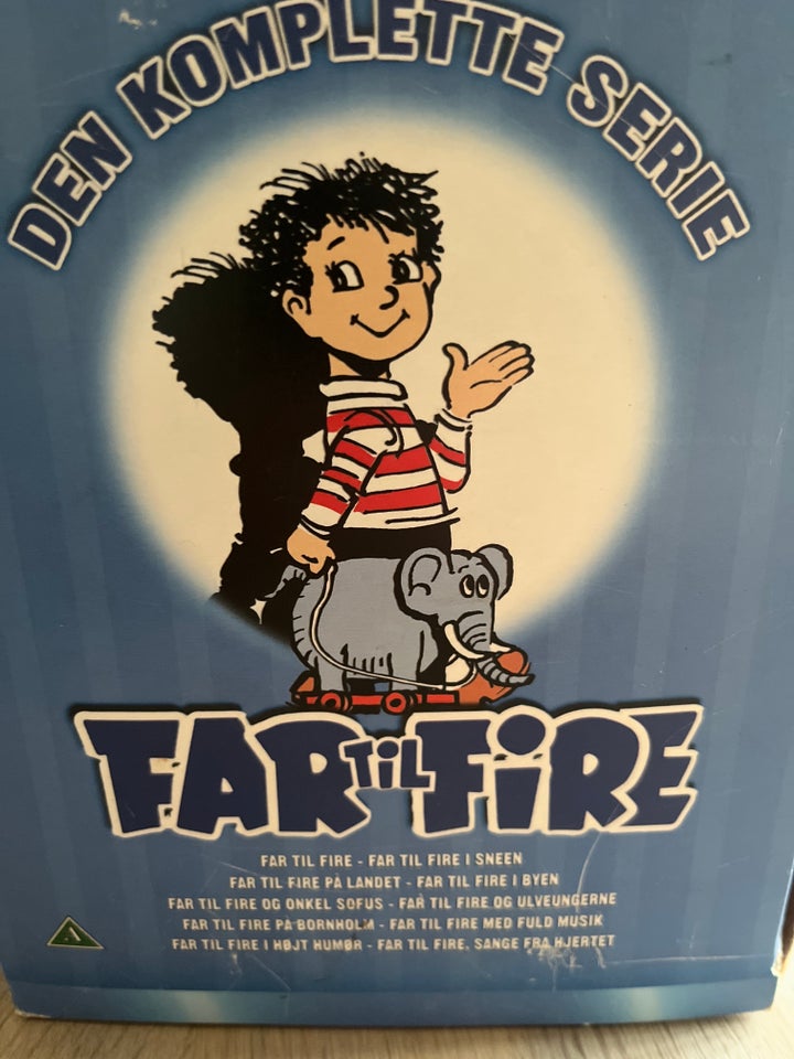 Far til fire 1 - 9 , DVD, familiefilm