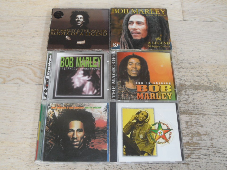 BOB MARLEY: 6 CD MED BOB MARLEY,