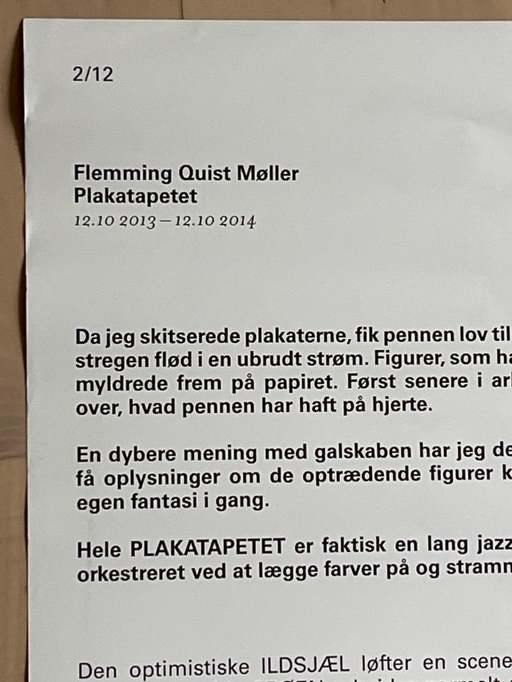 PLAKAT 2 ud af 12 FLEMMING QUIST