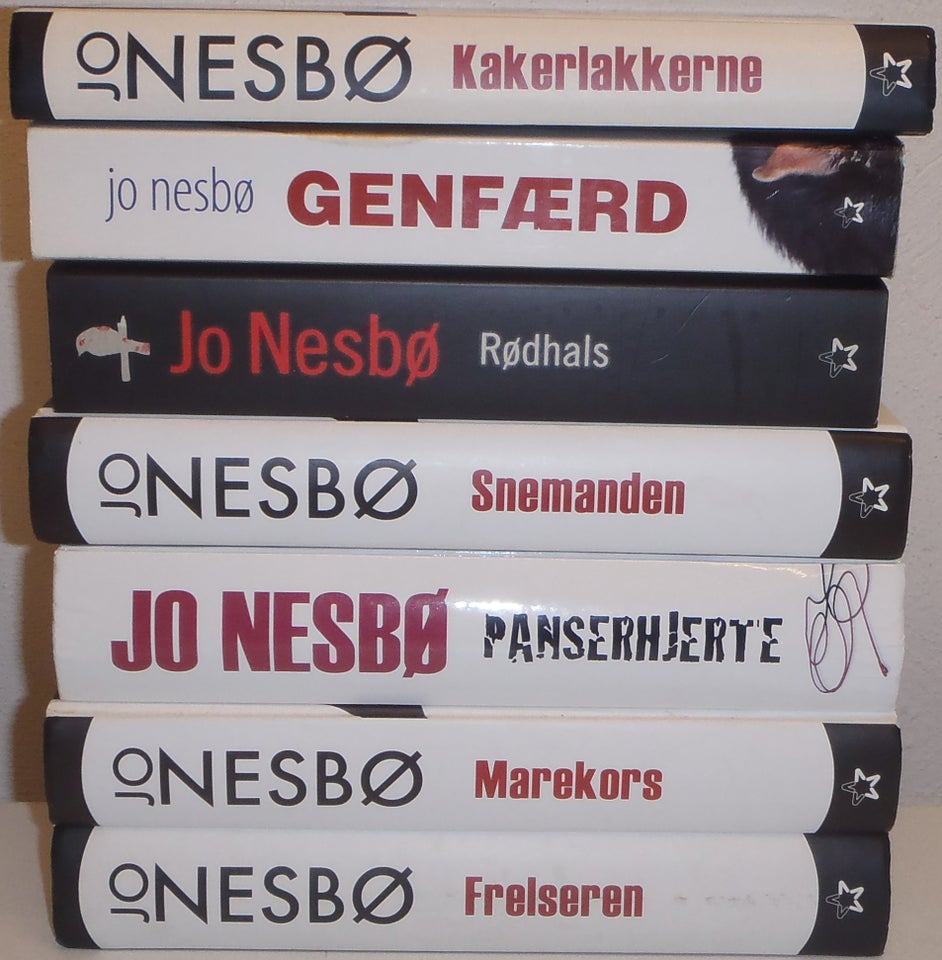 Romaner af Jo Nesbø - 14 bøger, Jo