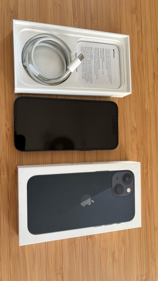 iPhone 13 Mini, 128 GB, sort