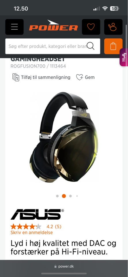 headset hovedtelefoner Andet