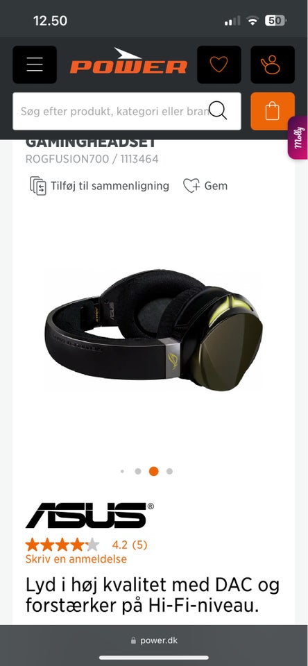 headset hovedtelefoner Andet