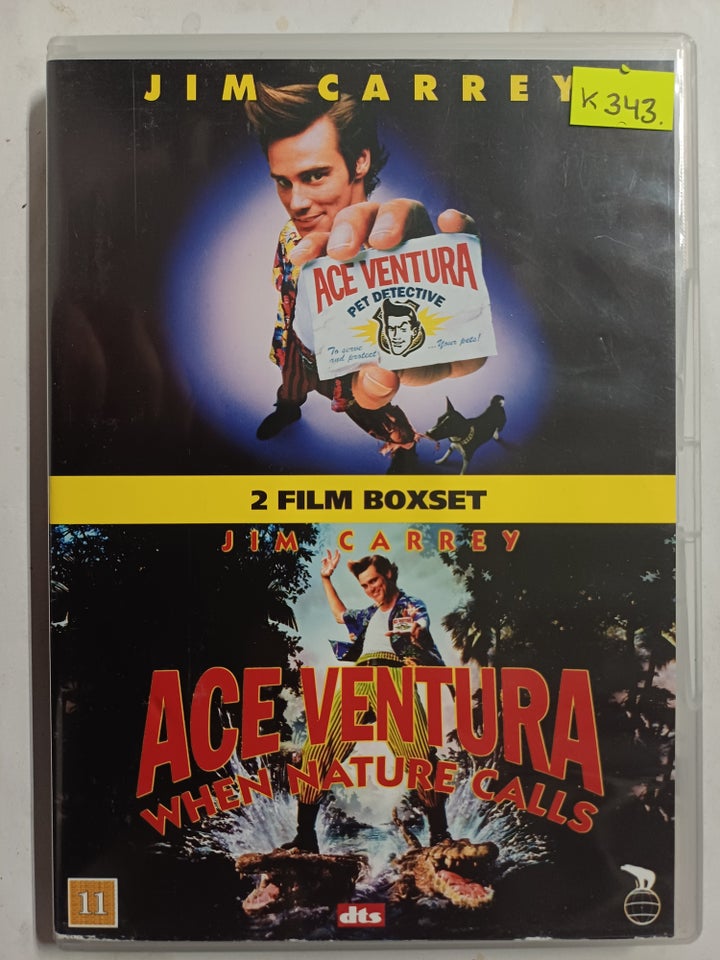 Ace Ventura, DVD, familiefilm