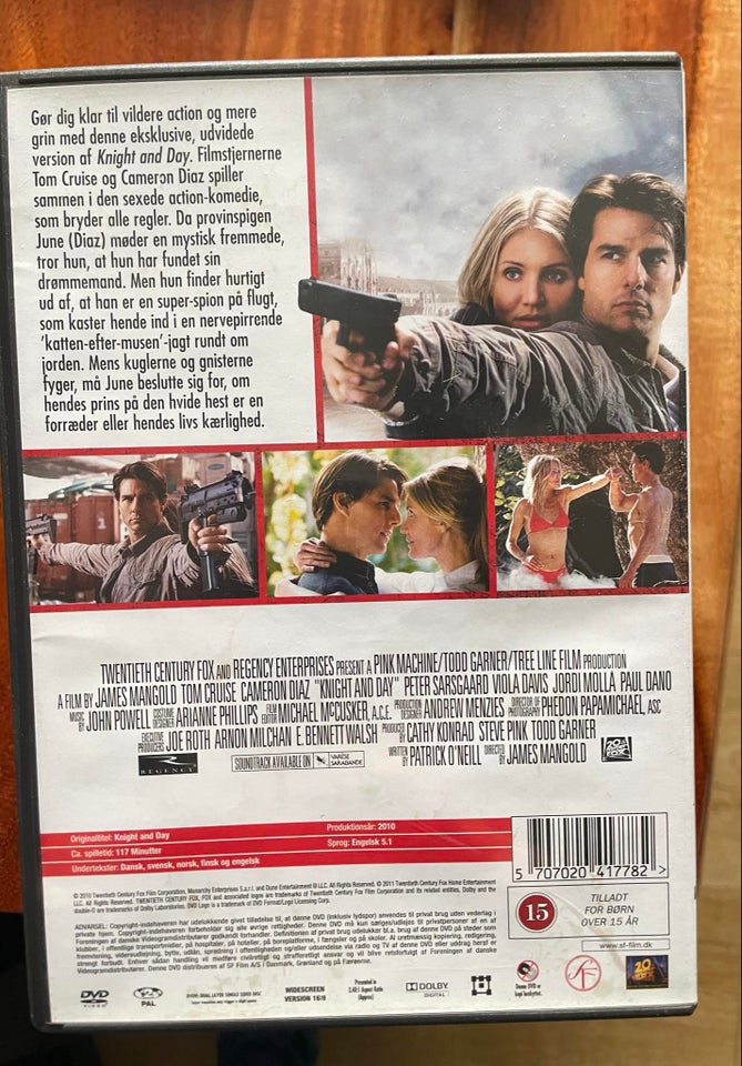 Knight and day DVD action