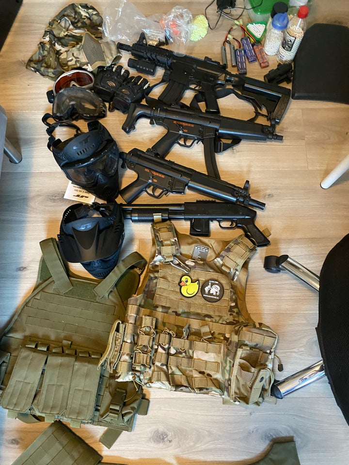 Militær, Airsoft/hardball