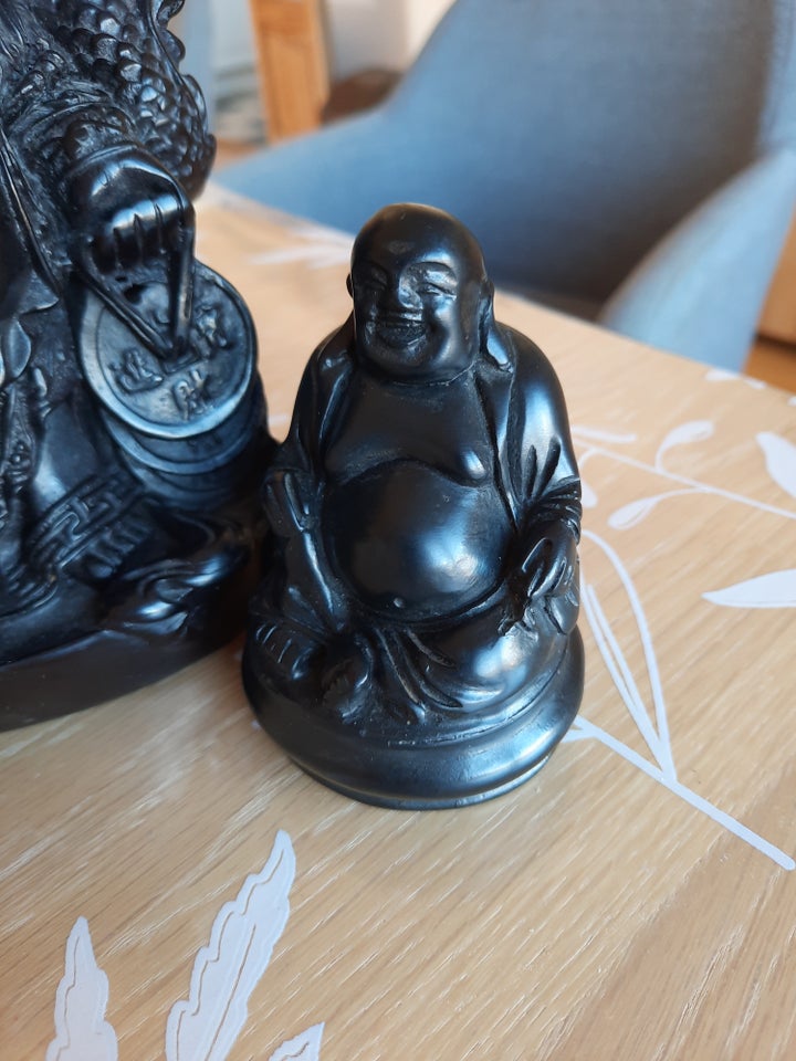 2 BUDDHA FIGURER  Asiatisk