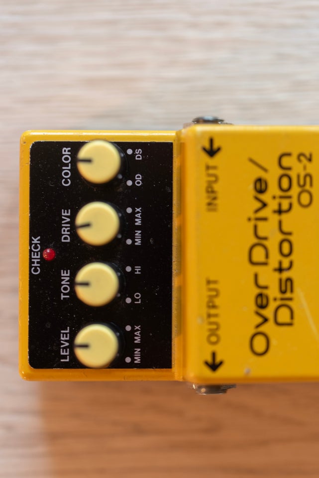 Overdrive/Distortion pedal, Boss